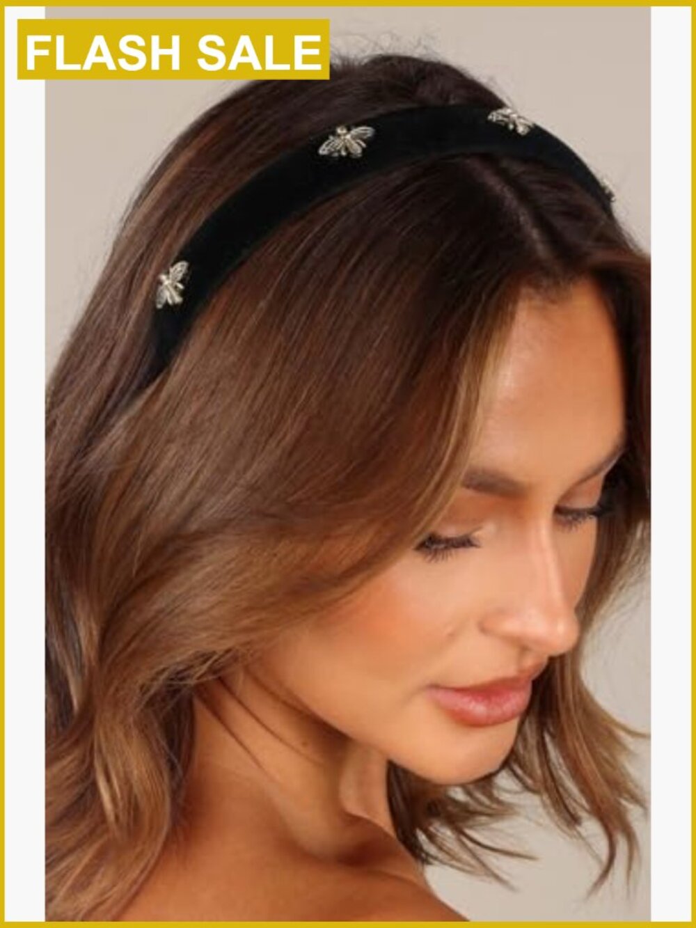 Velvet Headband Set with Pearl Accents Women's Hair Accessory - Picture 6 of 7